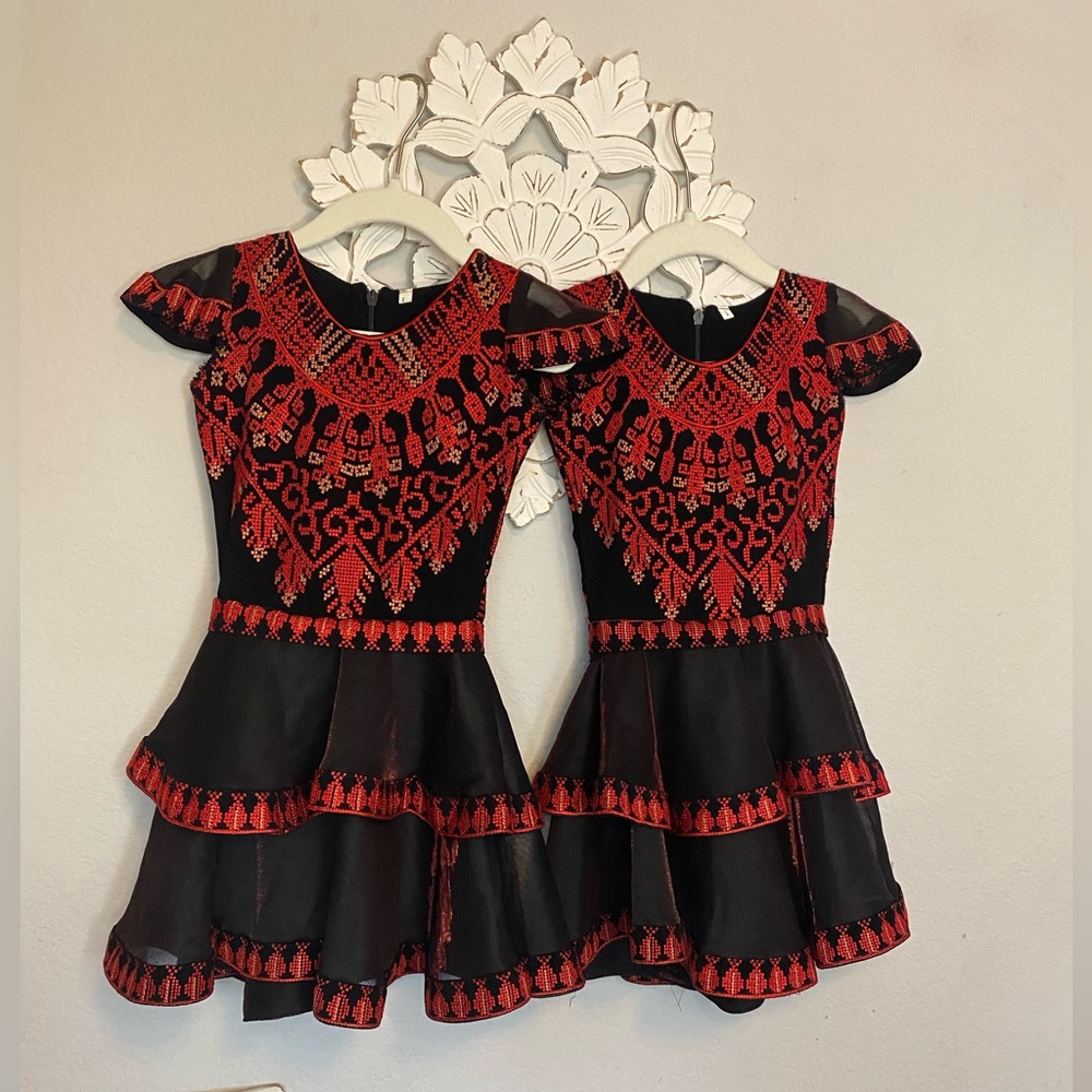 Girls embroidered ruffle dresses size 2T BRAND NEW no tags though! - Picture 11 of 11